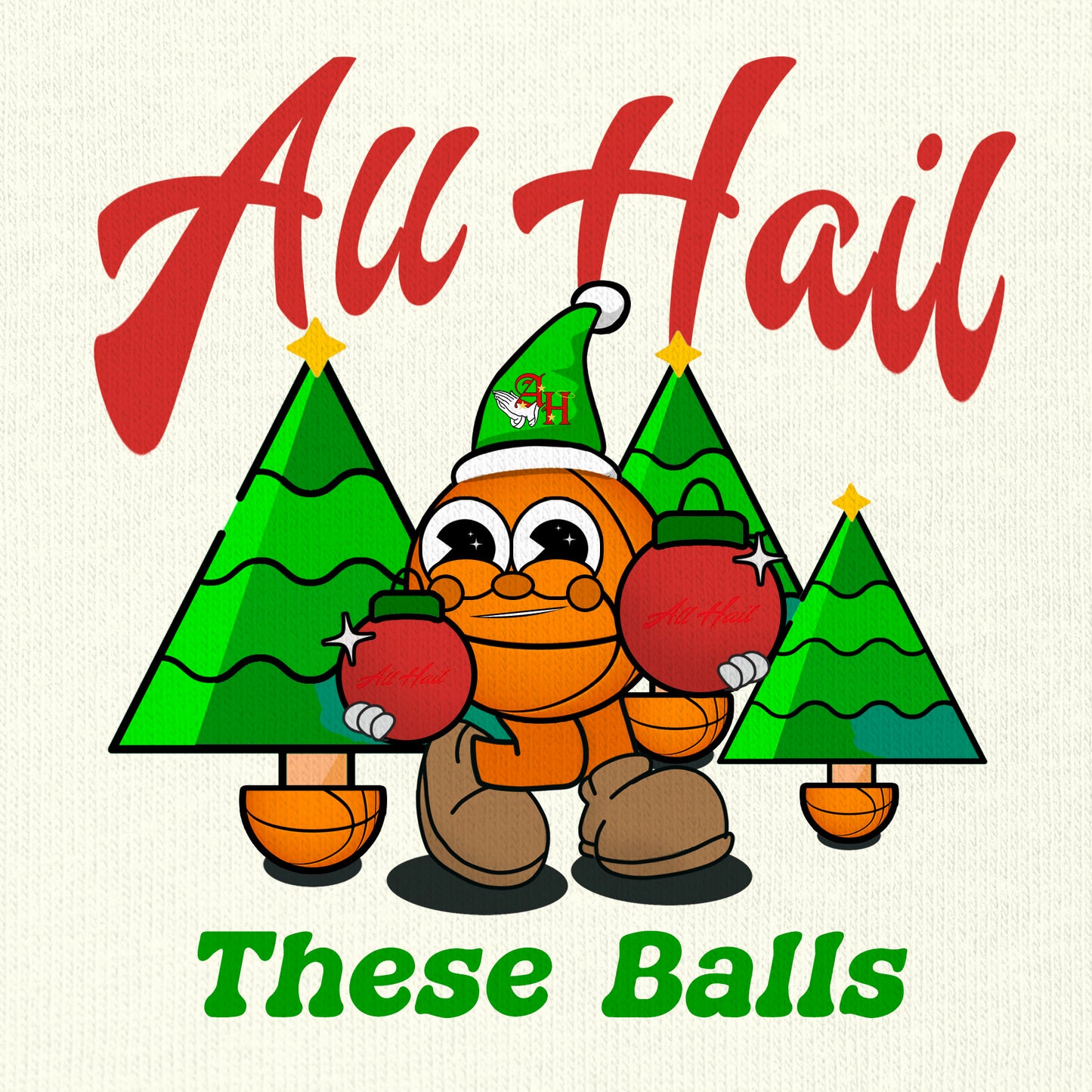 The All Hail These Balls Holiday T-Shirt